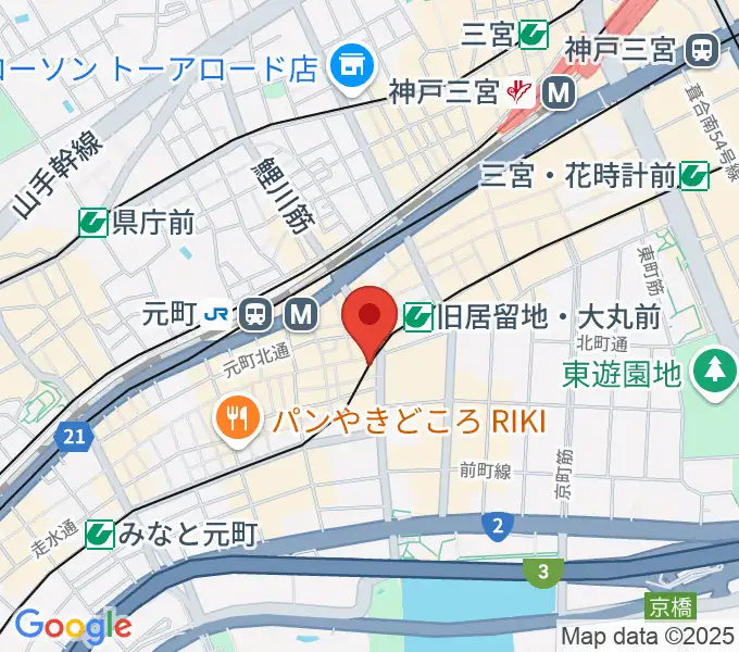 国際楽器の地図