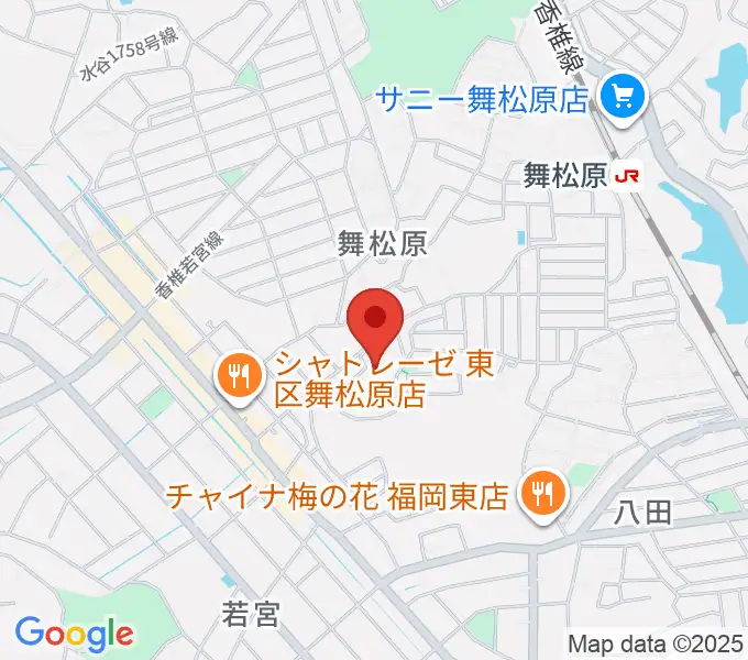 博多幼稚園 ヤマハミュージックの地図