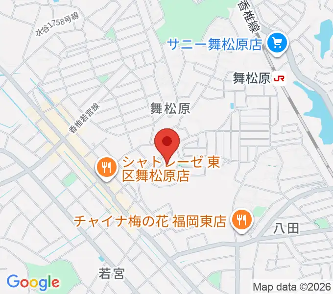 博多幼稚園 ヤマハミュージックの地図