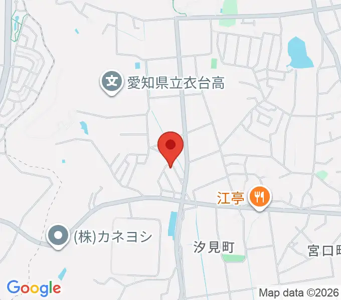 谷口ピアノ調律事務所の地図