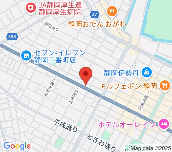 山崎音楽教室の地図