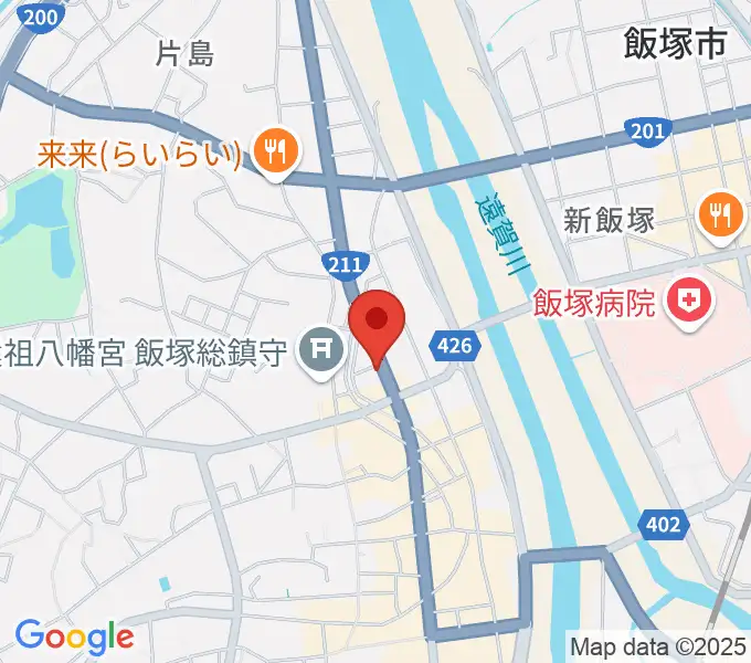 飯塚センター ヤマハミュージックの地図