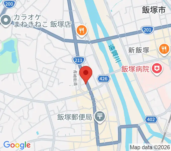 飯塚センター ヤマハミュージックの地図
