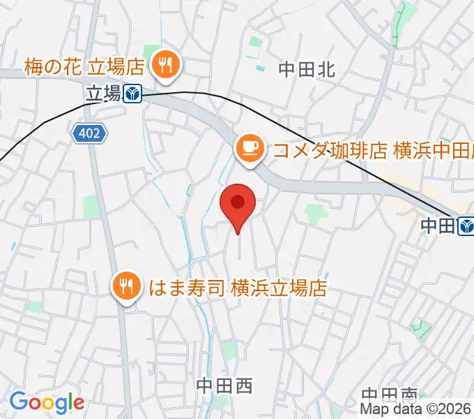 のじま音楽教室の地図