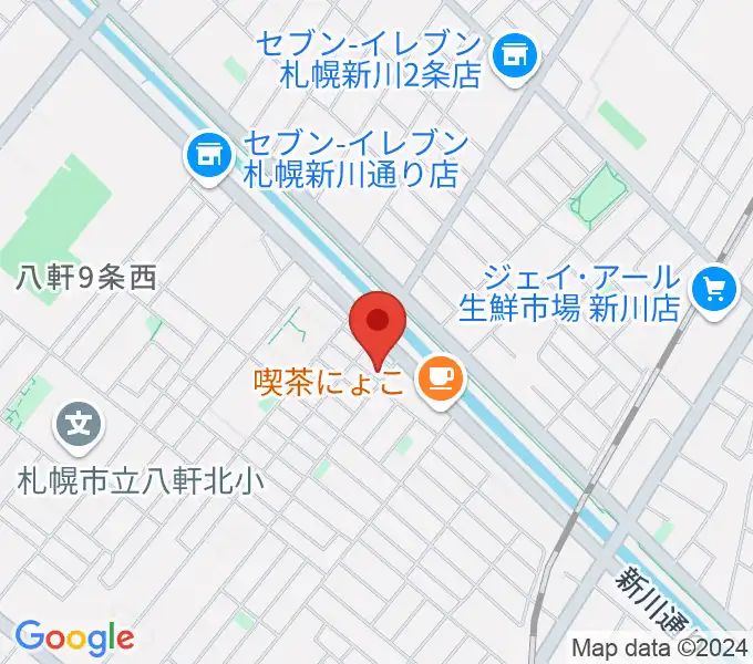 山下ぴあの・えれくとーん教室の地図