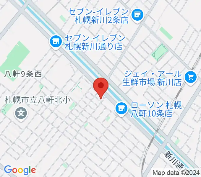 山下ぴあの・えれくとーん教室の地図