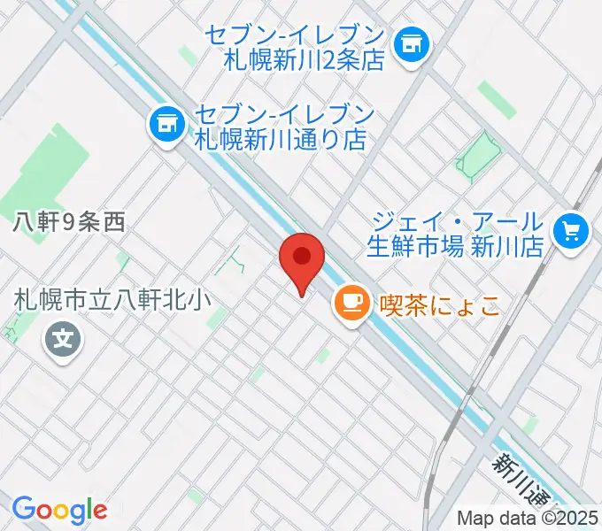 山下ぴあの・えれくとーん教室の地図