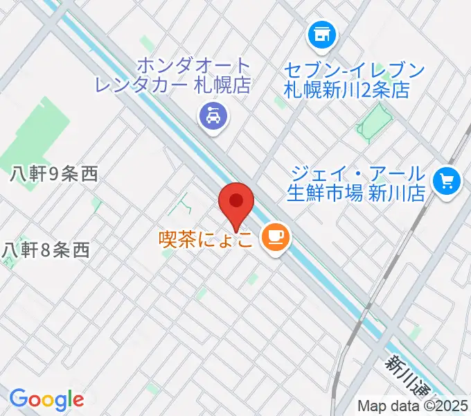 山下ぴあの・えれくとーん教室の地図