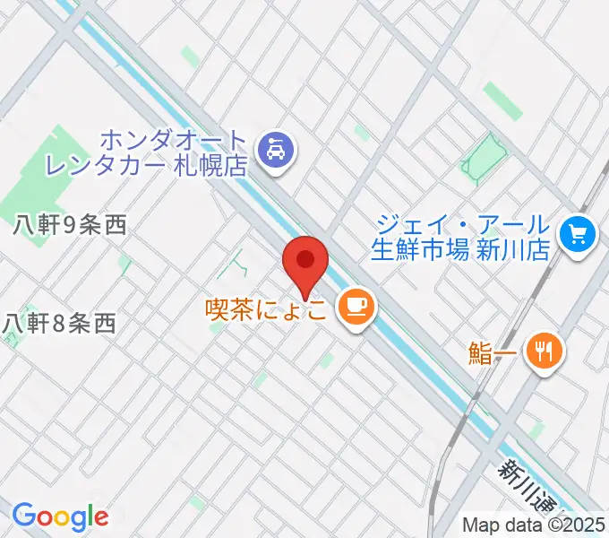 山下ぴあの・えれくとーん教室の地図