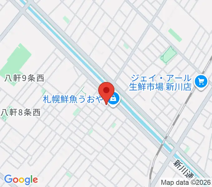 山下ぴあの・えれくとーん教室の地図