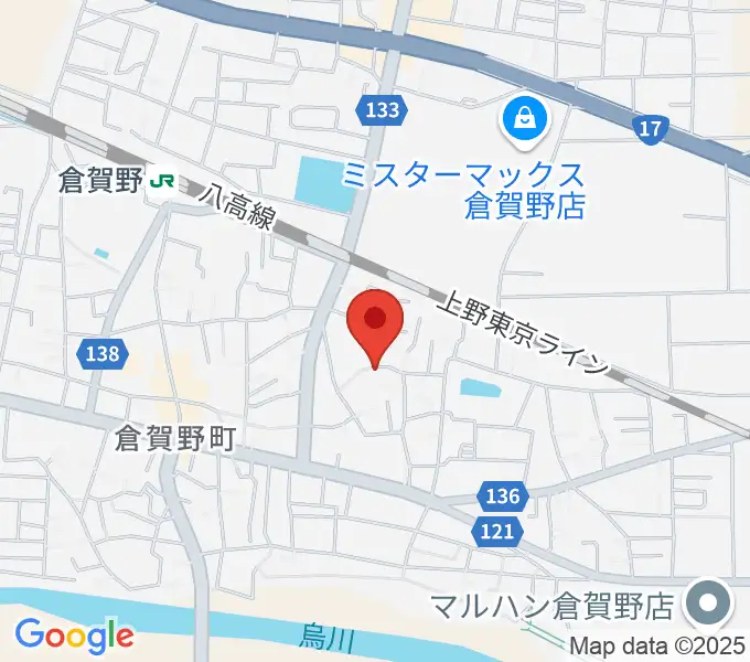 えれくとーん＆ぴあの教室の地図