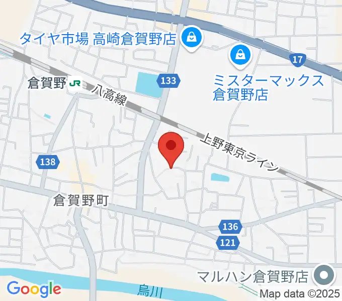 えれくとーん＆ぴあの教室の地図