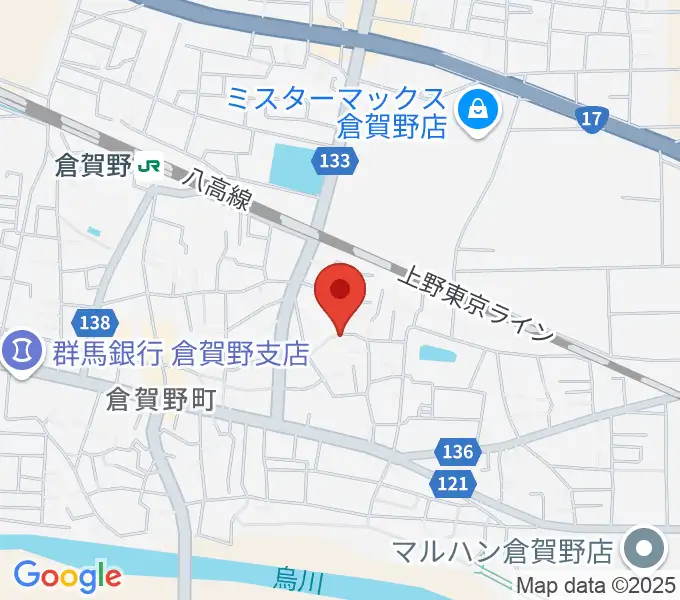 えれくとーん＆ぴあの教室の地図