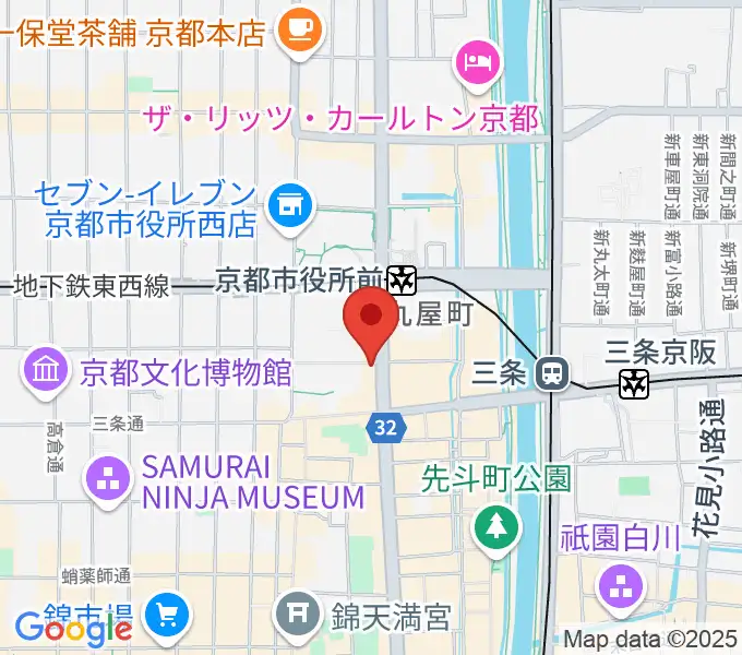 BIGBOSS京都の地図