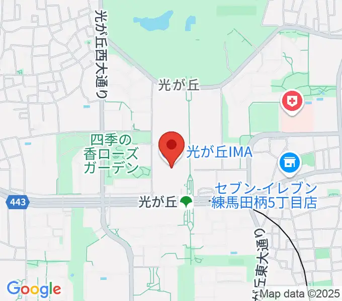 IMAホールの地図