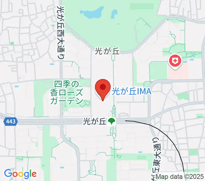 IMAホールの地図