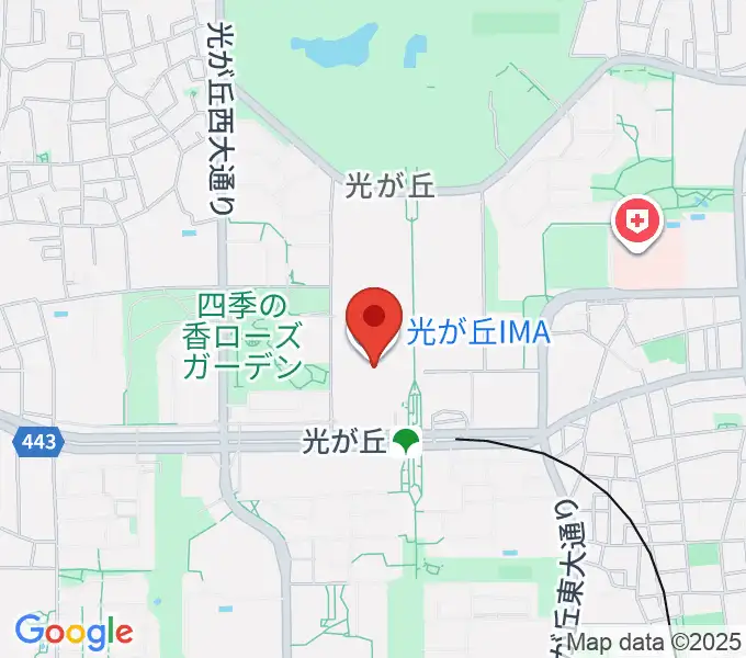 IMAホールの地図