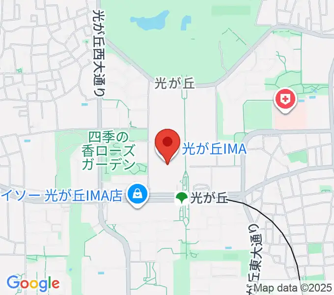 IMAホールの地図