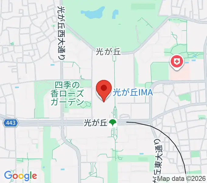 IMAホールの地図