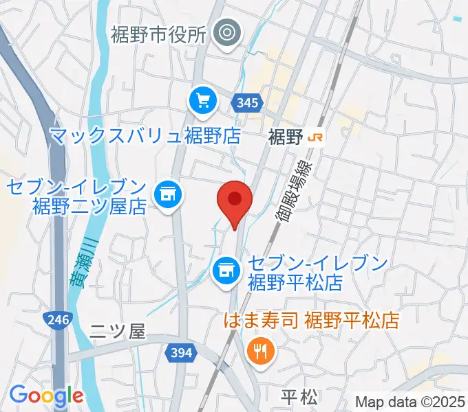 タンザワ楽器 裾野ミュージックセンターの地図