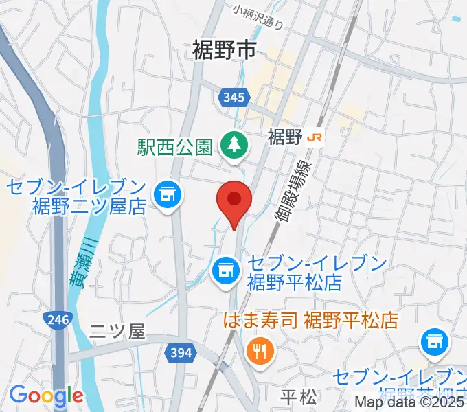タンザワ楽器 裾野ミュージックセンターの地図