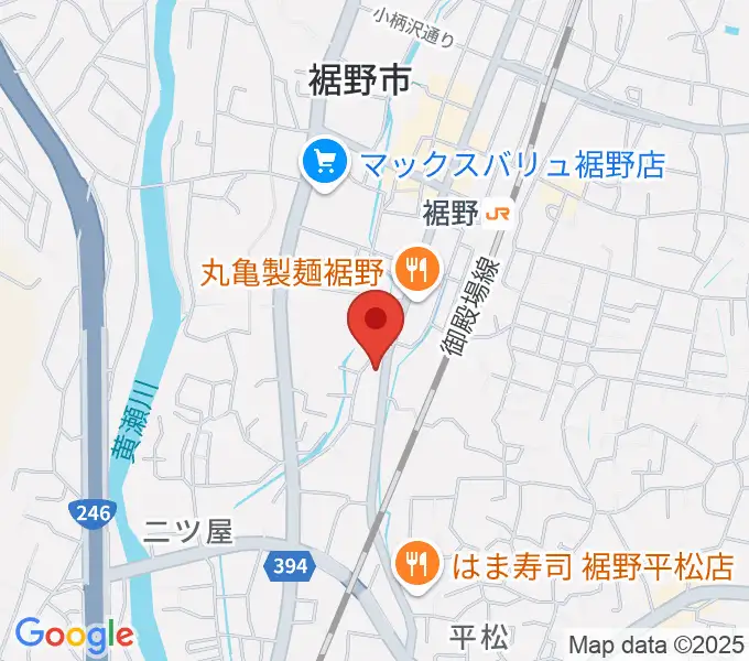タンザワ楽器 裾野ミュージックセンターの地図