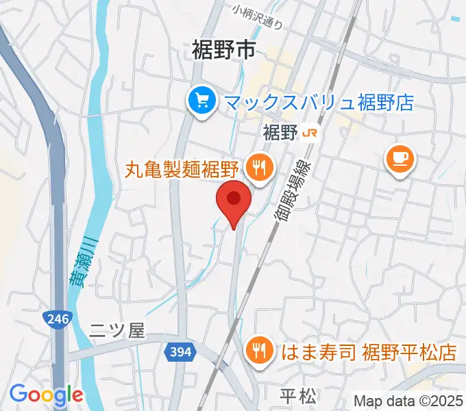 タンザワ楽器 裾野ミュージックセンターの地図