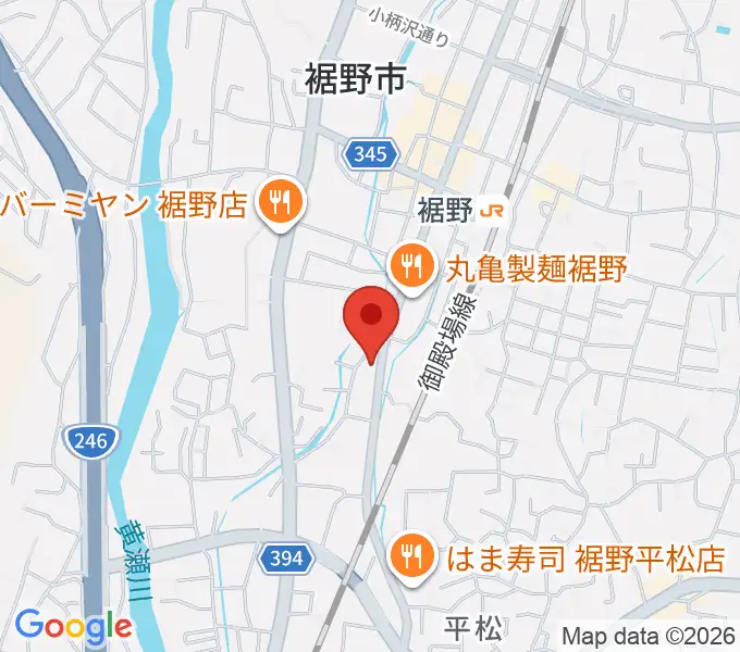 タンザワ楽器 裾野ミュージックセンターの地図