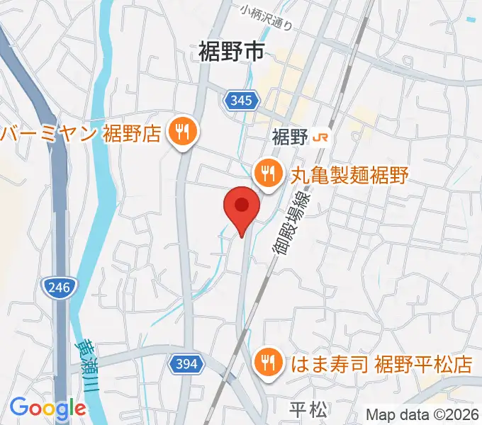 タンザワ楽器 裾野ミュージックセンターの地図