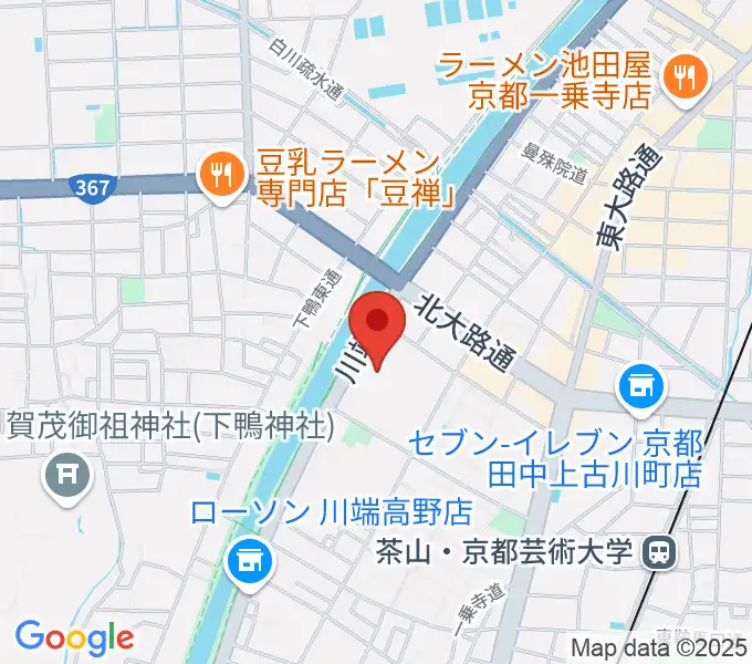 島村楽器 洛北阪急スクエア店の地図