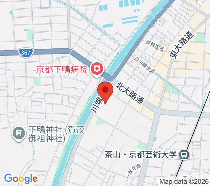 島村楽器 洛北阪急スクエア店の地図