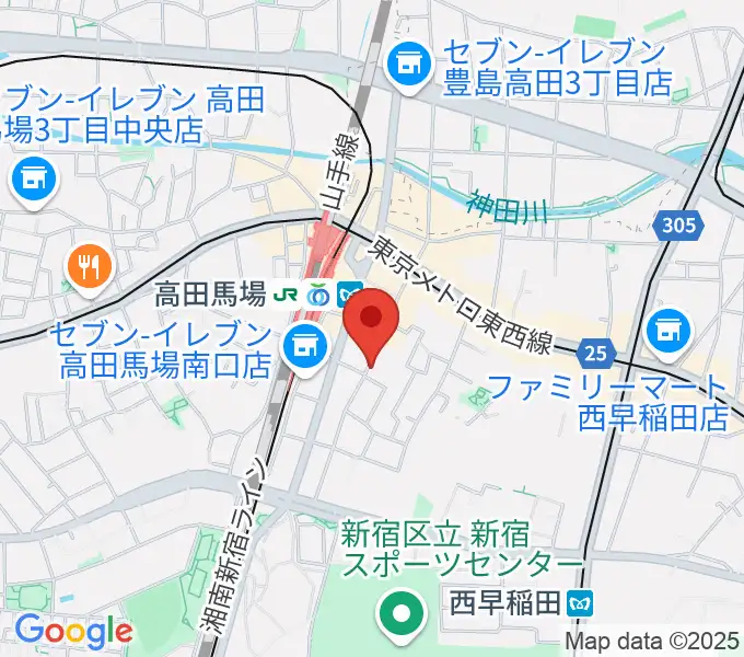 東京ステップスアーツの地図