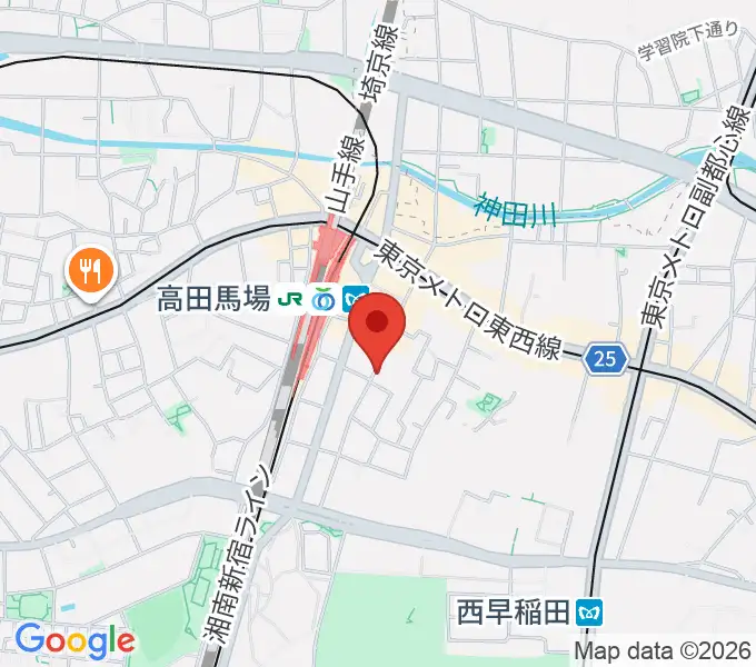東京ステップスアーツの地図
