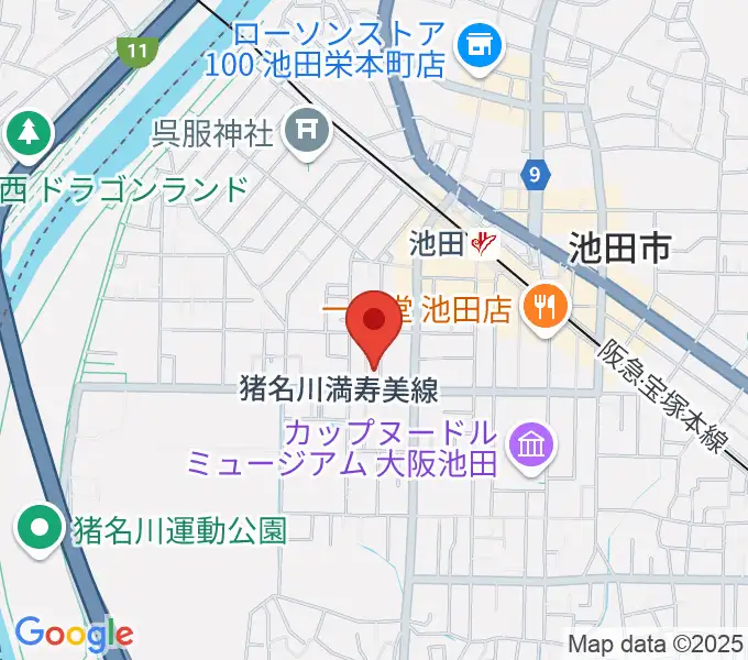 ぽこあぽこピアノ・リトミック教室の地図