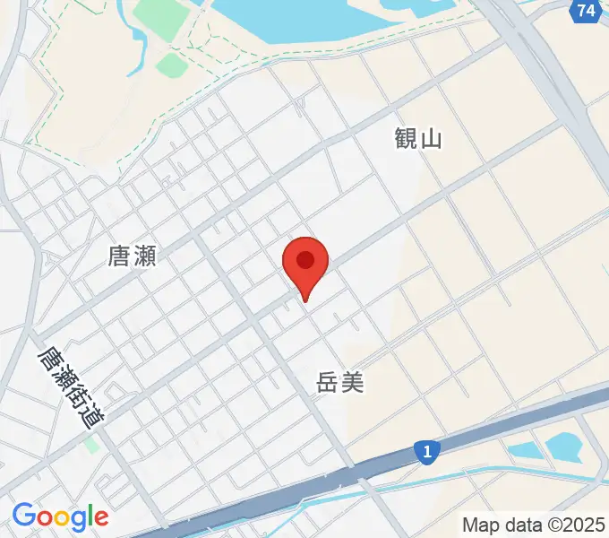 大石ピアノ教室の地図