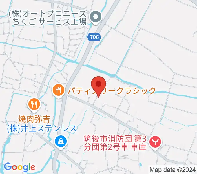 内田悦子音楽教室の地図