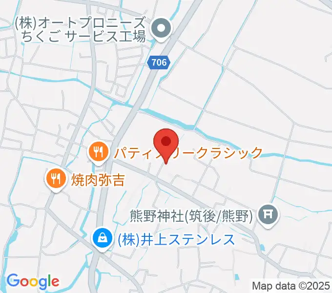 内田悦子音楽教室の地図
