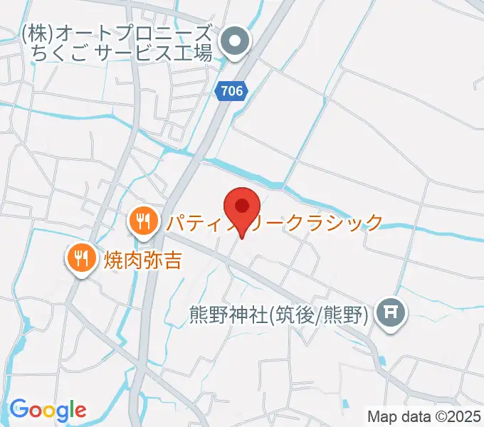 内田悦子音楽教室の地図
