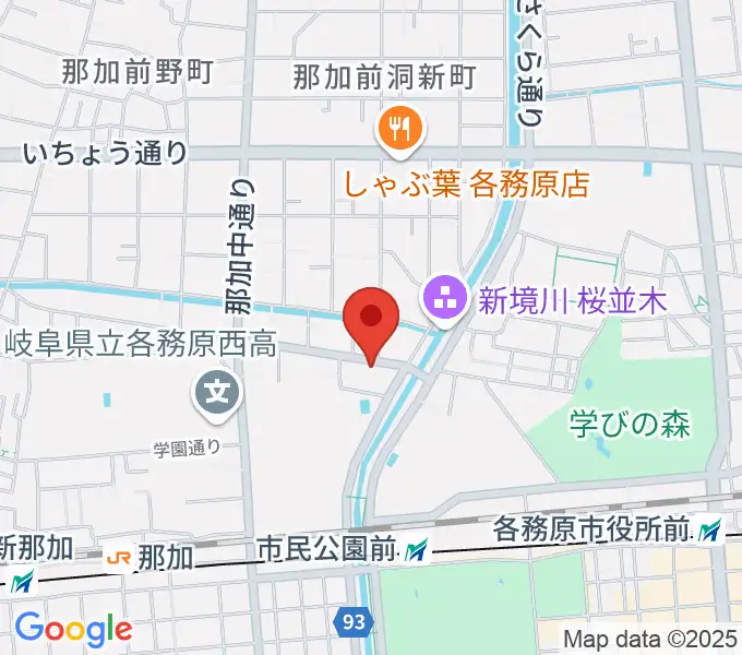ウインドウエーブ 管楽器教室の地図