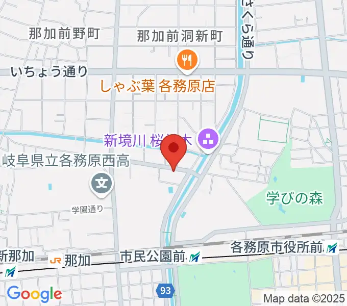 ウインドウエーブ 管楽器教室の地図