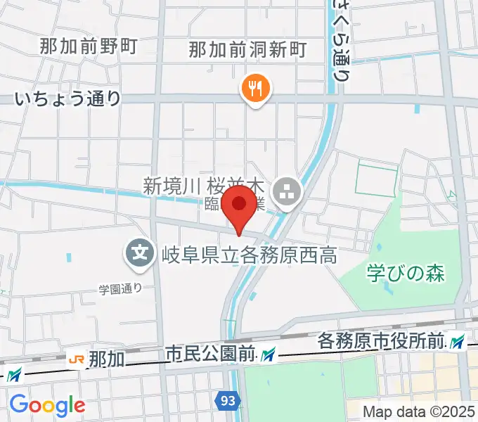 ウインドウエーブ 管楽器教室の地図