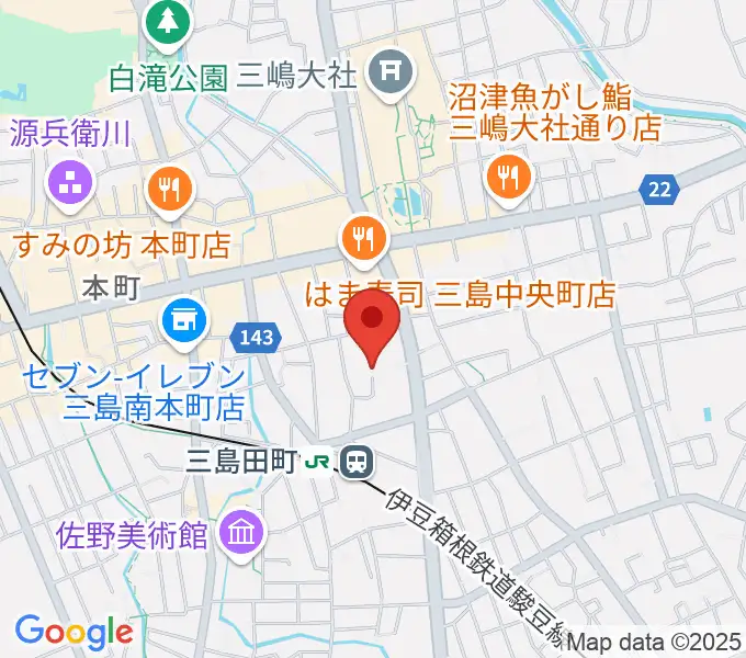 スペースチャオ ピアノ教室の地図