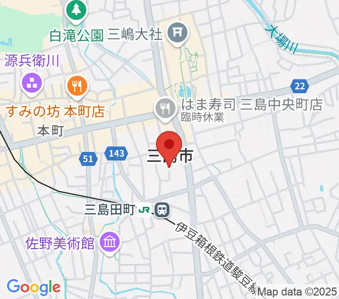 スペースチャオ ピアノ教室の地図