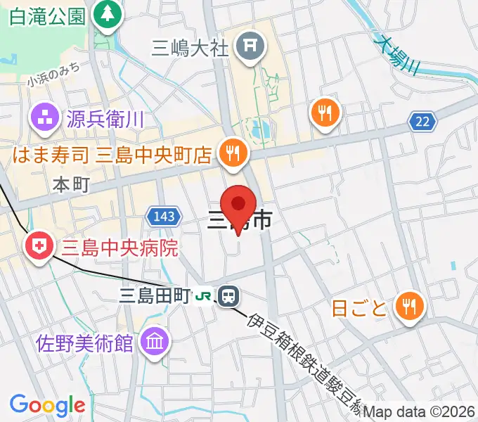 スペースチャオ ピアノ教室の地図