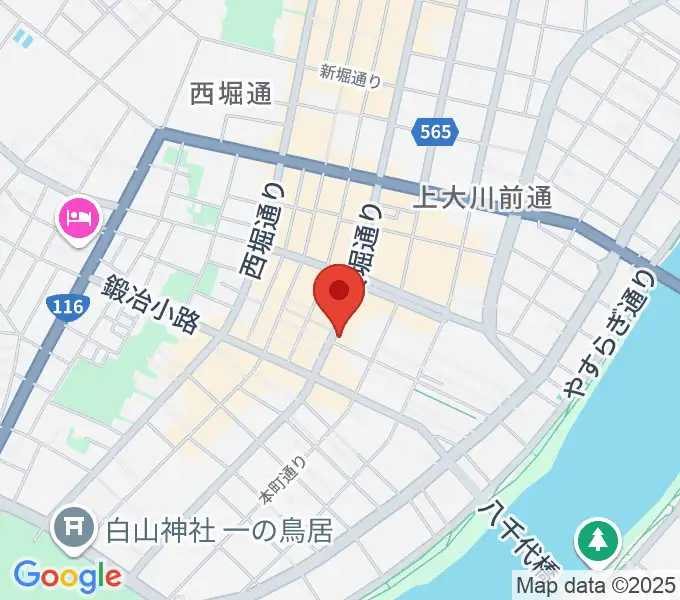 あぽろん新潟店の地図