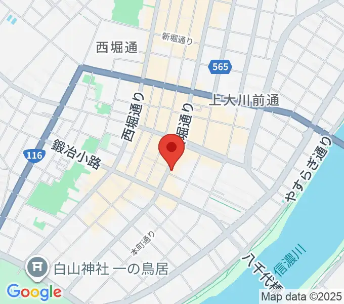 あぽろん新潟店の地図