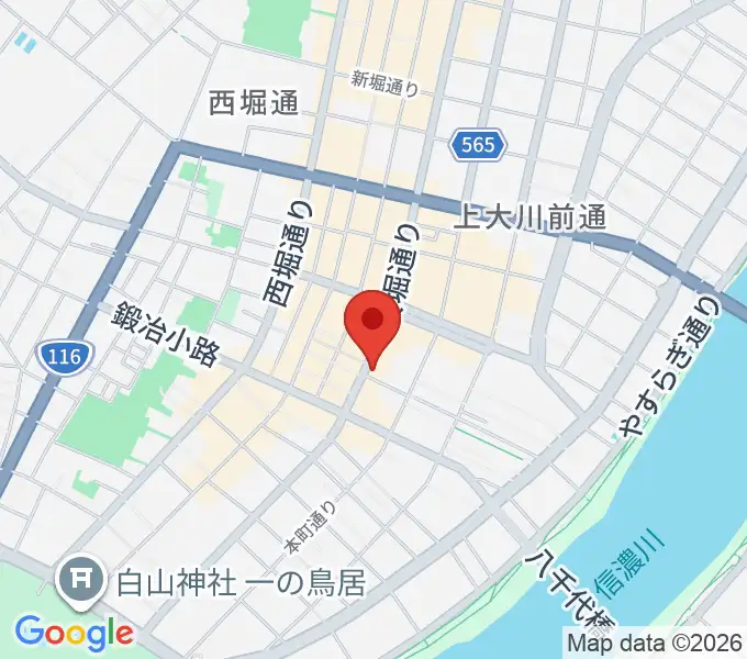 あぽろん新潟店の地図