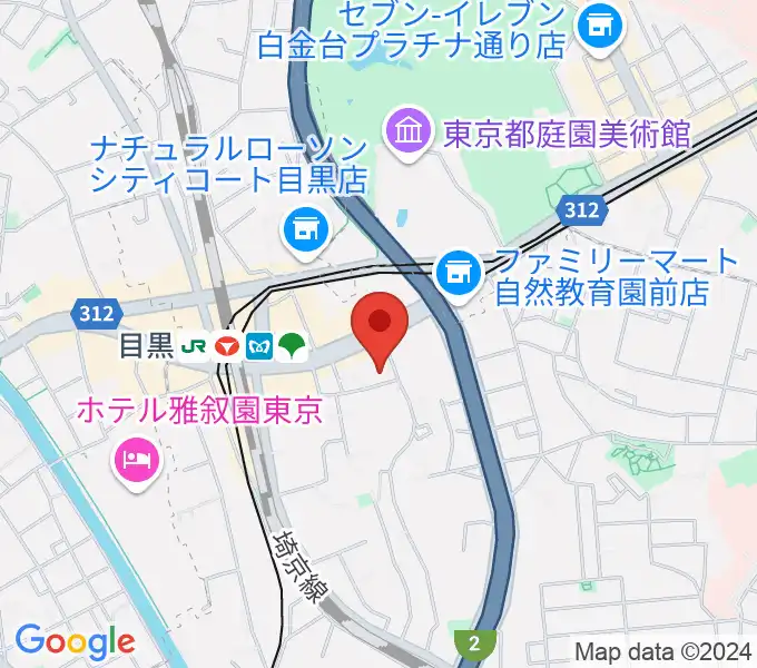 アスク音楽院 東京の地図