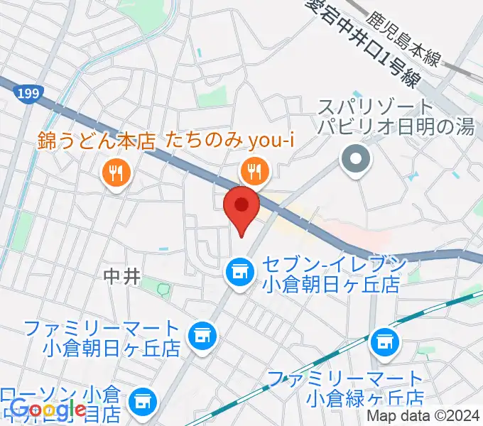 マメット音楽教室の地図