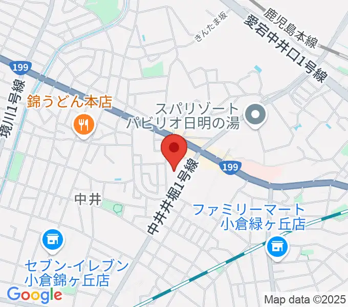マメット音楽教室の地図